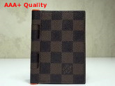 Louis Vuitton New Pocket Organizer Damier Ebene Canvas Replica