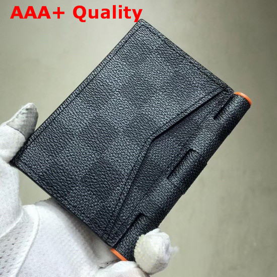 Louis Vuitton New Pocket Organizer Damier Graphite Canvas Replica