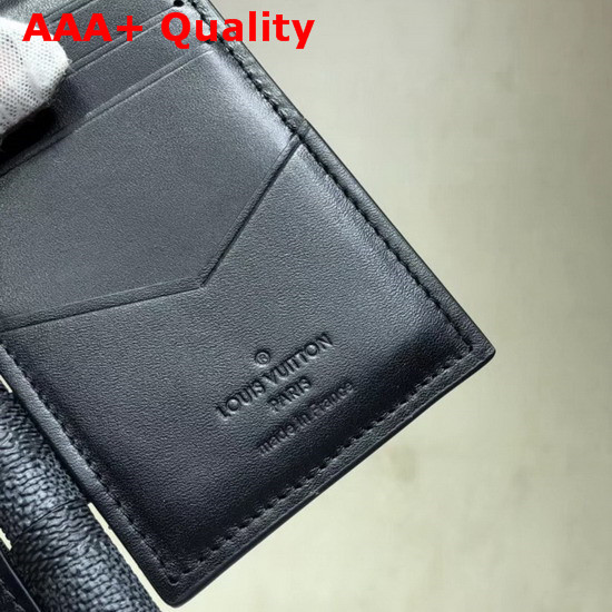Louis Vuitton New Pocket Organizer Damier Graphite Canvas Replica