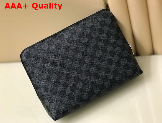 Louis Vuitton New Pouch Damier Graphite Canvas N60417 Replica