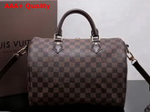 Louis Vuitton New Speedy Bandouliere 30 Damier Ebene Canvas Replica