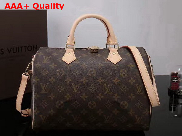 Louis Vuitton New Speedy Bandouliere 30 Monogram Canvas Replica