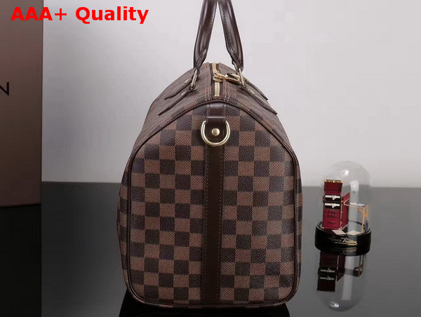 Louis Vuitton New Speedy Bandouliere 35 Damier Ebene Canvas Replica