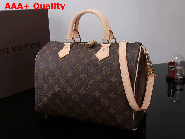 Louis Vuitton New Speedy Bandouliere 35 Monogram Canvas Replica