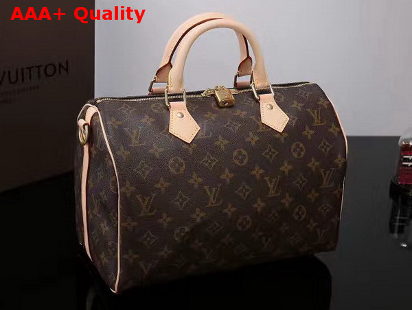 Louis Vuitton New Speedy Bandouliere 35 Monogram Canvas Replica