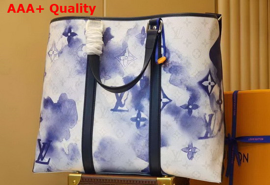 Louis Vuitton New Tote GM in Monogram Watercolor Blue Canvas M45755 Replica