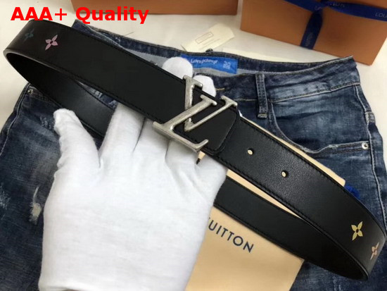 Louis Vuitton New Wave 35mm Belt Black M0078U Replica