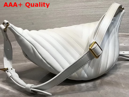 Louis Vuitton New Wave Bumbag in White Replica