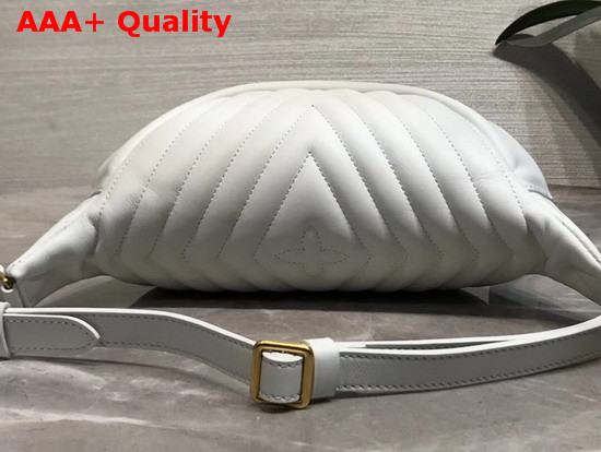 Louis Vuitton New Wave Bumbag in White Replica