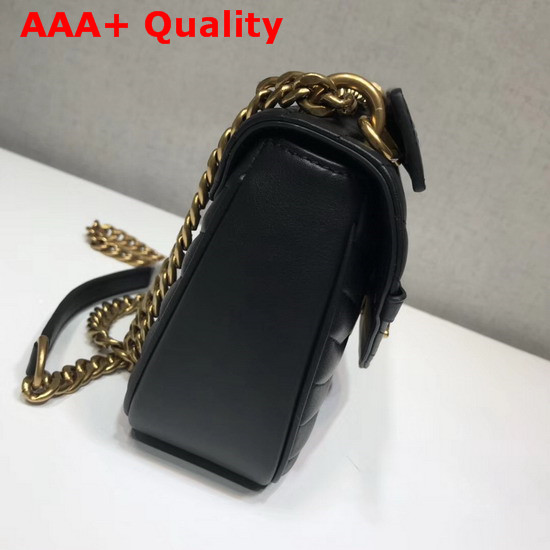 Louis Vuitton New Wave Chain Bag MM Black New Wave Leather Replica
