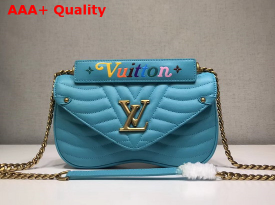 Louis Vuitton New Wave Chain Bag MM Malibu Green Replica