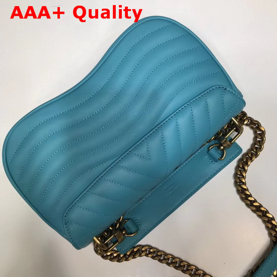 Louis Vuitton New Wave Chain Bag MM Malibu Green Replica