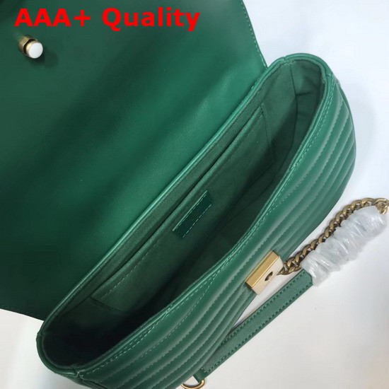 Louis Vuitton New Wave Chain Bag MM in Green Replica