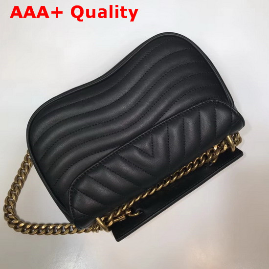 Louis Vuitton New Wave Chain Bag PM Black New Wave Leather Replica