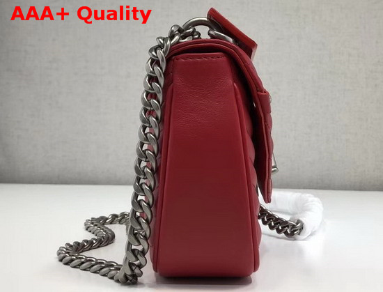 Louis Vuitton New Wave Chain Bag PM Red Smooth Calf Leather Replica