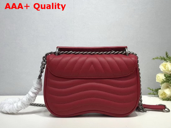 Louis Vuitton New Wave Chain Bag PM in Red with LV Love Lock Story M53213 Replica