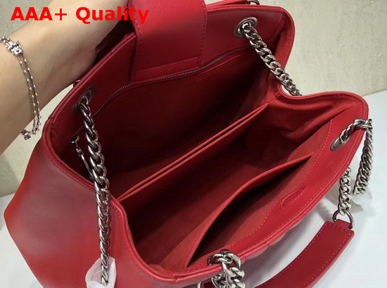 Louis Vuitton New Wave Chain Tote New Wave Leather Red M51497 Replica