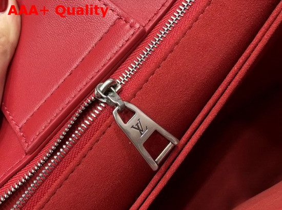 Louis Vuitton New Wave Chain Tote New Wave Leather Red M51497 Replica