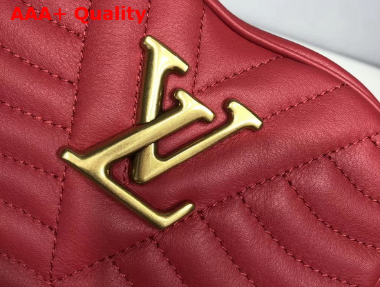 Louis Vuitton New Wave Heart Bag Scarlet Red Quilted Calf Leather M52794 Replica