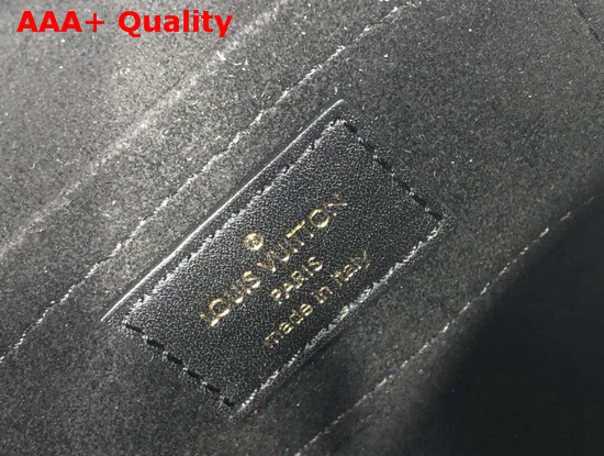 Louis Vuitton New Wave Heart Bag with LV Initials and LV Love Lock Story Symbols Black Replica