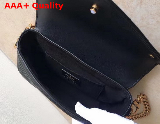 Louis Vuitton New Wave Multi Pochette Accessoires Black Smooth Calf Leather Replica