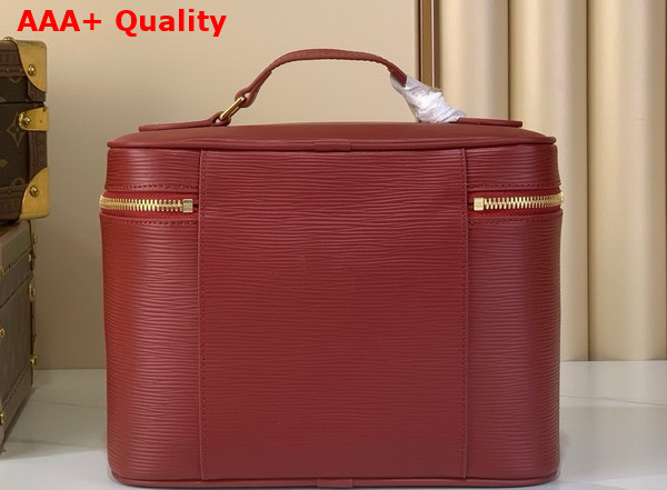 Louis Vuitton Nice BB Beauty Case in Red Epi Leather M25856 Replica