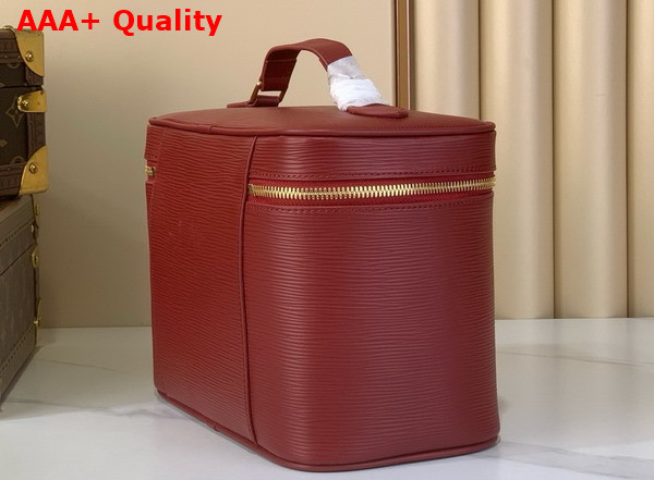 Louis Vuitton Nice BB Beauty Case in Red Epi Leather M25856 Replica