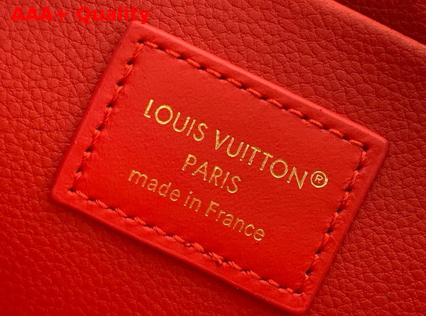 Louis Vuitton Nice BB Beauty Case in Rouge Louis Red Epi Leather Replica