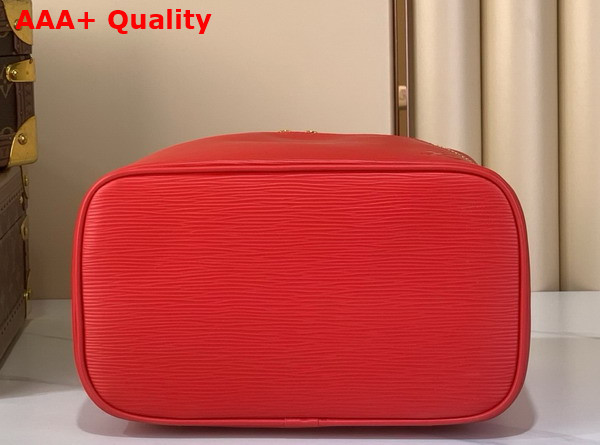 Louis Vuitton Nice BB Beauty Case in Rouge Louis Red Epi Leather Replica