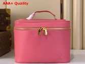 Louis Vuitton Nice BB Beauty Case in Tender Bliss Pink Epi Leather Replica