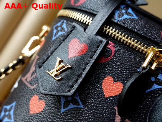 Louis Vuitton Nice Mini Beauty Case in Black Multicolor Monogram Canvas Replica