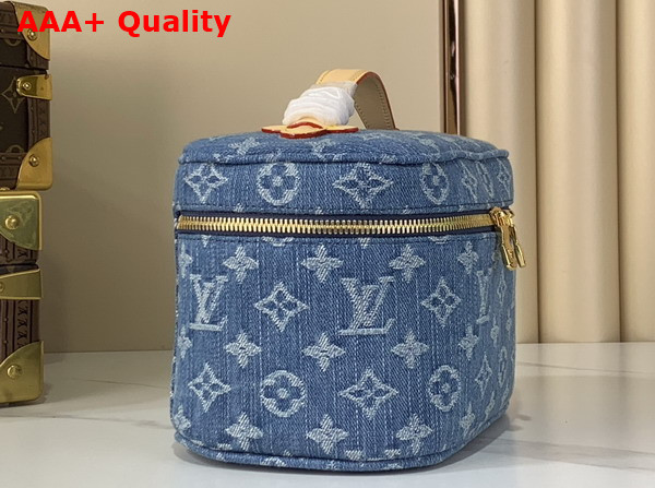 Louis Vuitton Nice Mini Blue Denim Monogram Denim M27946 Replica