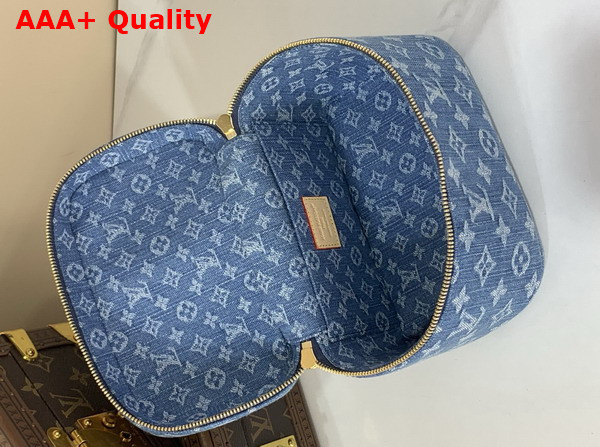 Louis Vuitton Nice Mini Blue Denim Monogram Denim M27946 Replica