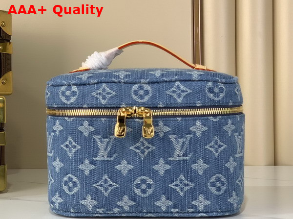 Louis Vuitton Nice Mini Blue Denim Monogram Denim M27946 Replica