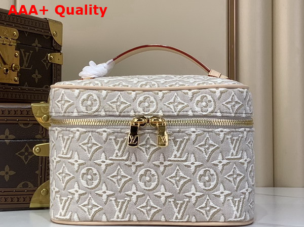 Louis Vuitton Nice Mini Monogram Embleme Cotton Canvas Replica