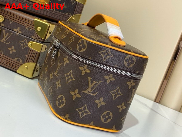 Louis Vuitton Nice Mini Safran Yellow Monogram Macassar Coated Canvas M12654 Replica