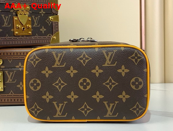 Louis Vuitton Nice Mini Safran Yellow Monogram Macassar Coated Canvas M12654 Replica