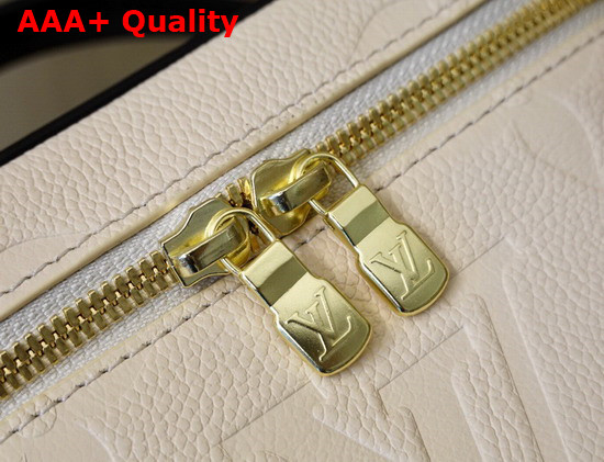 Louis Vuitton Nice Mini Toiletry Pouch in Cream with Leopard Spots M45850 Replica