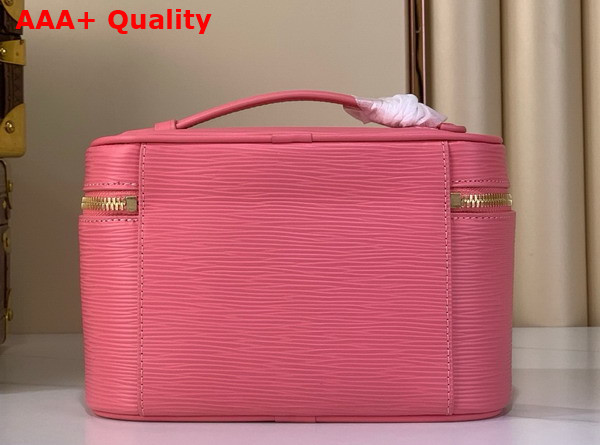 Louis Vuitton Nice Mini Vanity Case in Tender Bliss Pink Epi Grained Leather Replica
