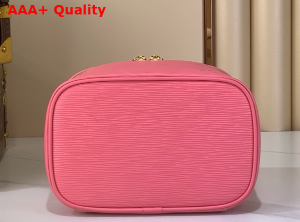 Louis Vuitton Nice Mini Vanity Case in Tender Bliss Pink Epi Grained Leather Replica