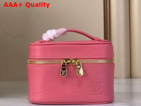Louis Vuitton Nice Nano Bag in Tender Bliss Pink Epi Grained Leather M25857 Replica