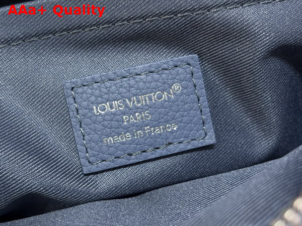 Louis Vuitton Nil Bag in Denim Blue Damoflage Coated Canvas Replica
