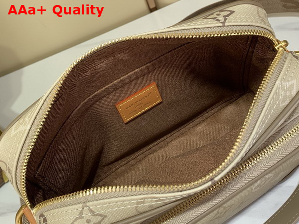 Louis Vuitton Nil Bag in Sand Beige Monogram Surplus Coated Canvas M29273 Replica