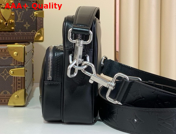 Louis Vuitton Nil City Bag in Black Calf Leather M13987 Replica