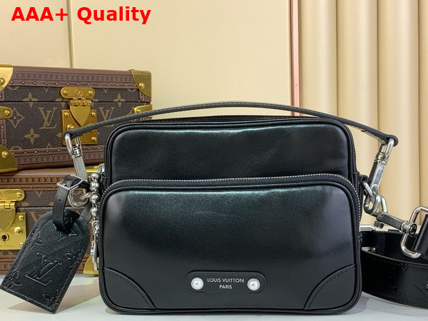 Louis Vuitton Nil City Bag in Black Calf Leather M13987 Replica