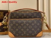 Louis Vuitton Nil GM Cross Body Bag in Monogram Archive Coated Canvas M27852 Replica