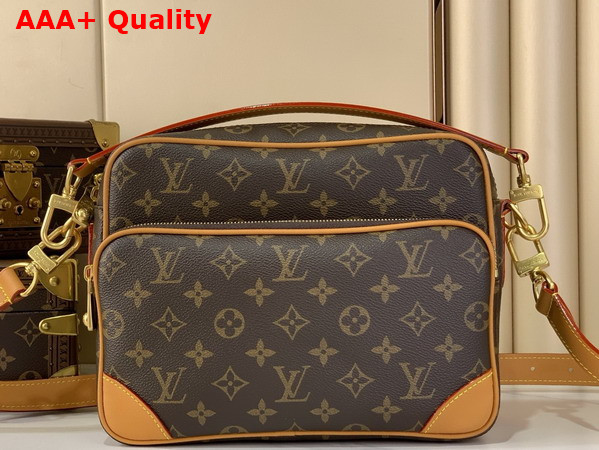 Louis Vuitton Nil GM Cross Body Bag in Monogram Archive Coated Canvas M27852 Replica