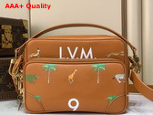 Louis Vuitton Nil GM x the Darjeeling Limited Tan Calfskin Leather M27993 Replica