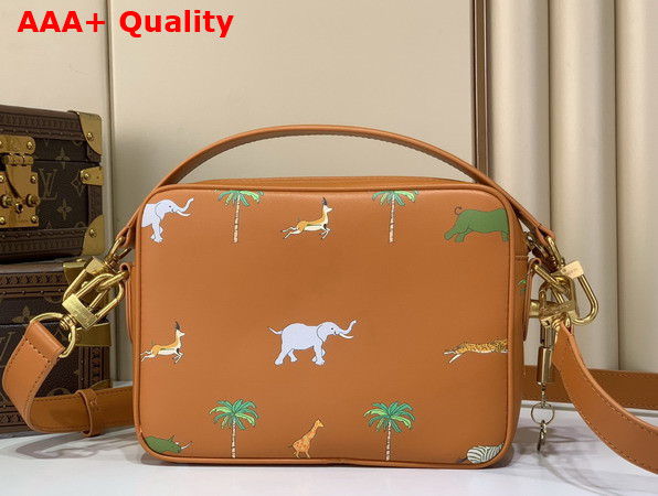 Louis Vuitton Nil GM x the Darjeeling Limited Tan Calfskin Leather M27993 Replica