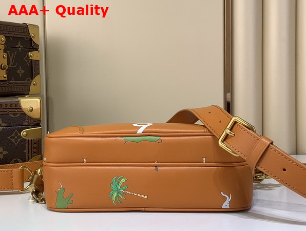 Louis Vuitton Nil GM x the Darjeeling Limited Tan Calfskin Leather M27993 Replica
